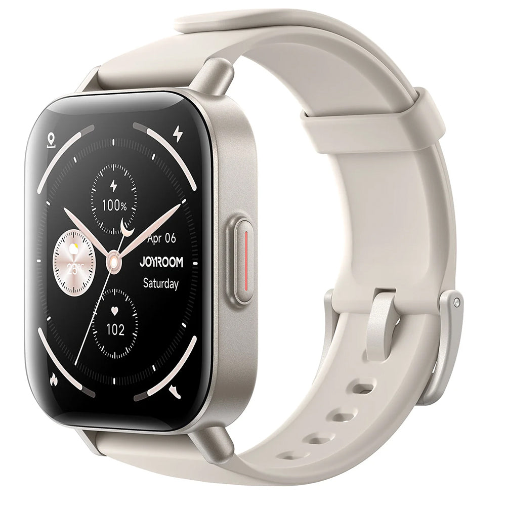 Joyroom JR-FT3S Smart Watch Titanium Case With Gray Silicone Strap