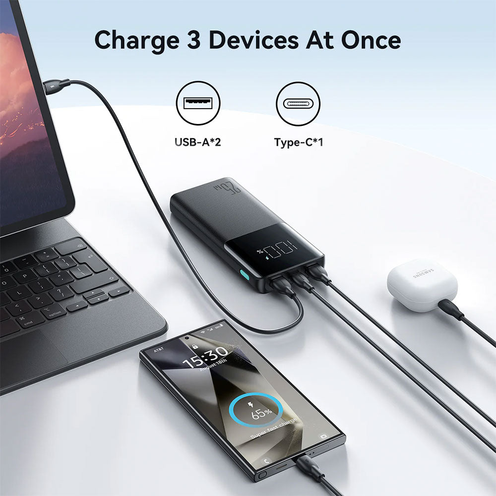 Joyroom JR-PBF20 Power Bank 2x USB + Type-C 25W 