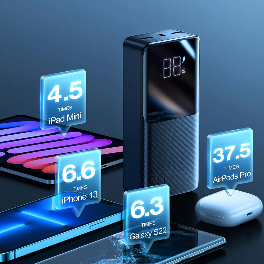 Joyroom JR-QP193 Power Bank 2x USB + Type-C