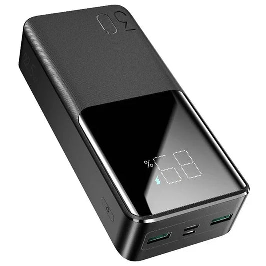 Joyroom JR-QP193 Power Bank 2x USB + Type-C + Micro 22.5W Fast Charging 30000mAh - Black