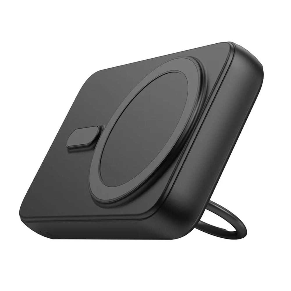 Joyroom JR-W050 Magnetic Wireless Power Bank with Ring Holder USB + Type-C 20W Fast Charging 10000mAh