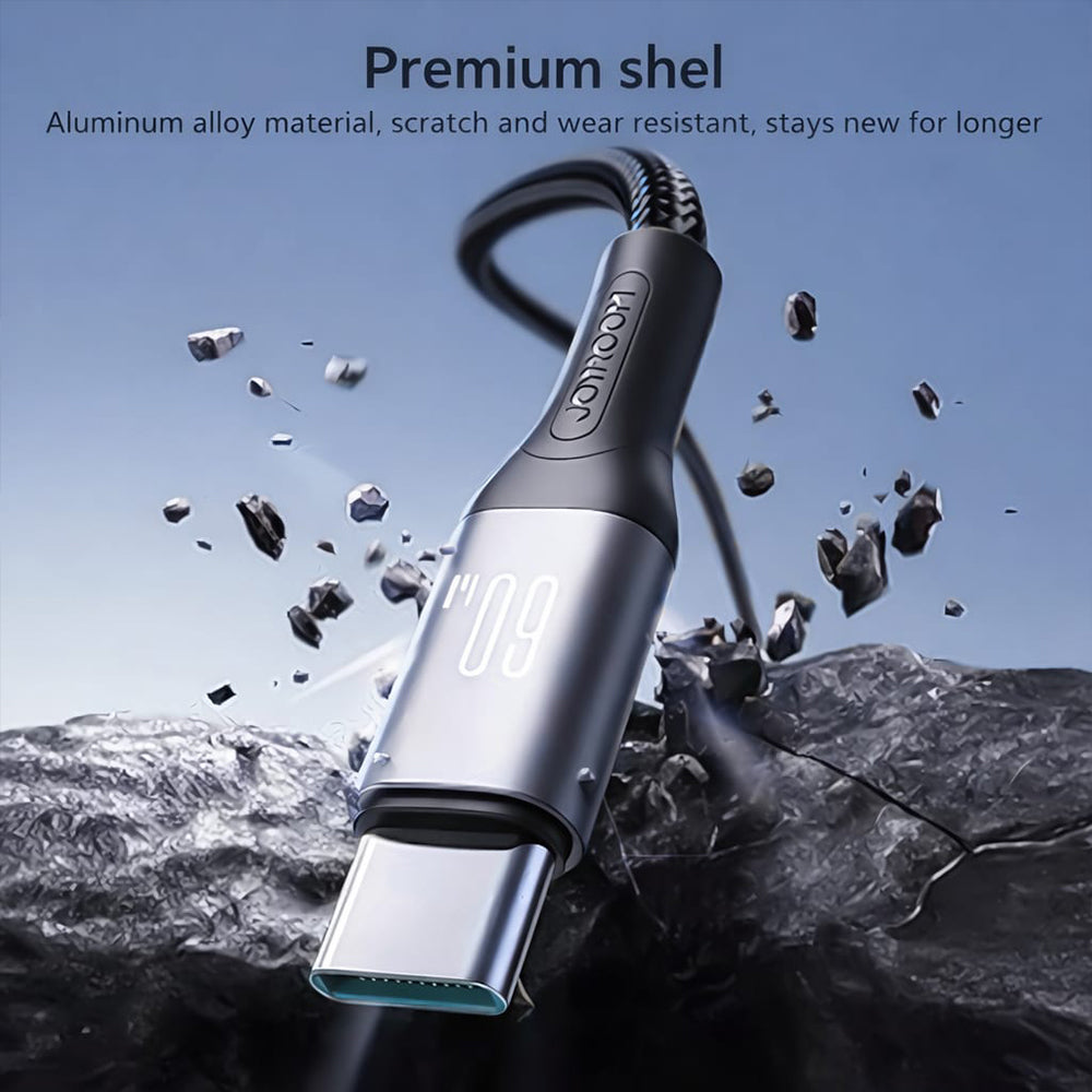 Joyroom S-A28 PD Type-C To Type-C Cable 60W Fast Charging 2m