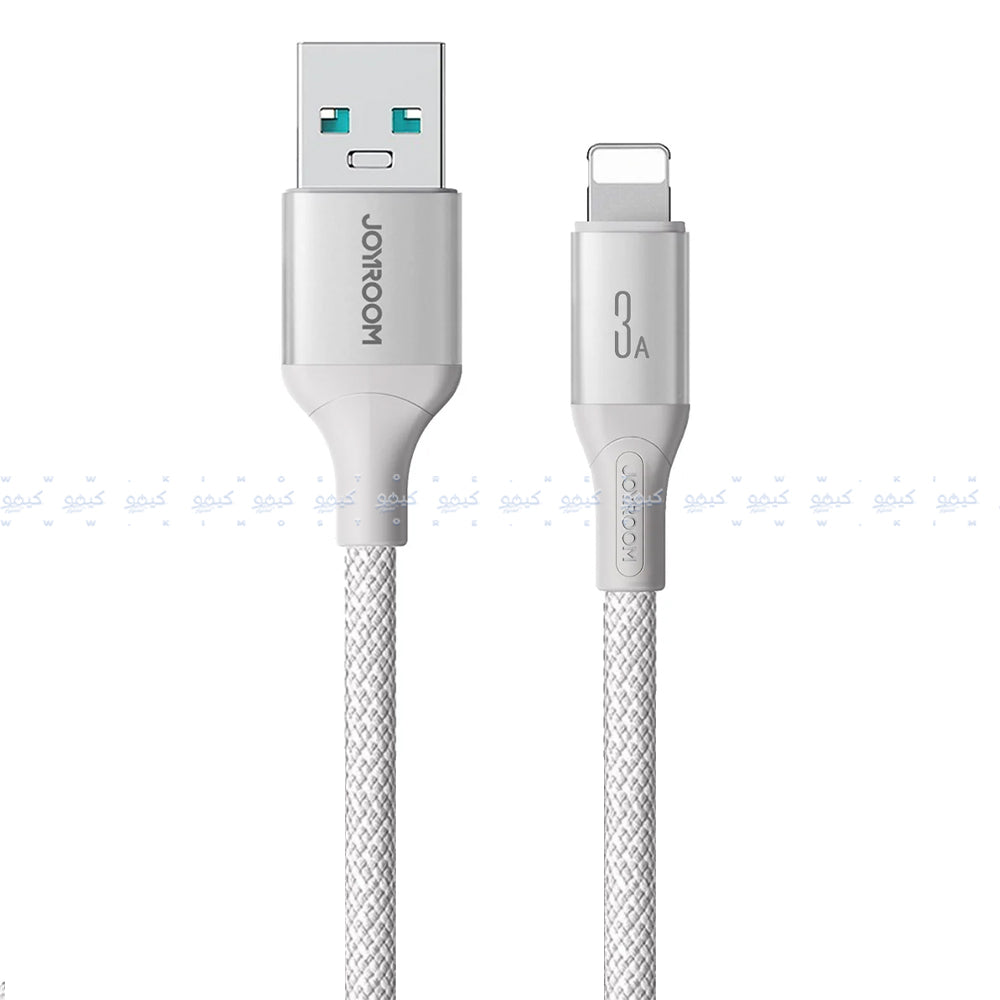 Joyroom S-A28 USB To Lightning Cable 3A Fast Charging 2m - White