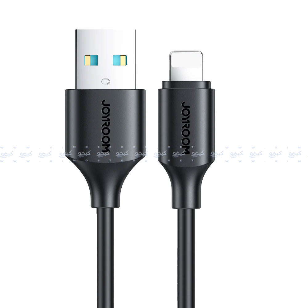 كابل شاحن موبايل جوي روم يو اس بي إلى لايتنينج بقوه 3 امبير شحن سريع 2 متر S-A9