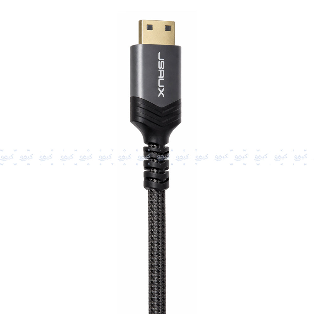 Jsaux CV0026 4K Mini HDMI To HDMI Monitor Cable 1.8m - Black