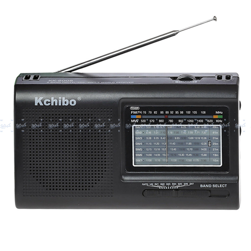Kchibo KK-2005 Portable Radio Speaker 1.0 - Black