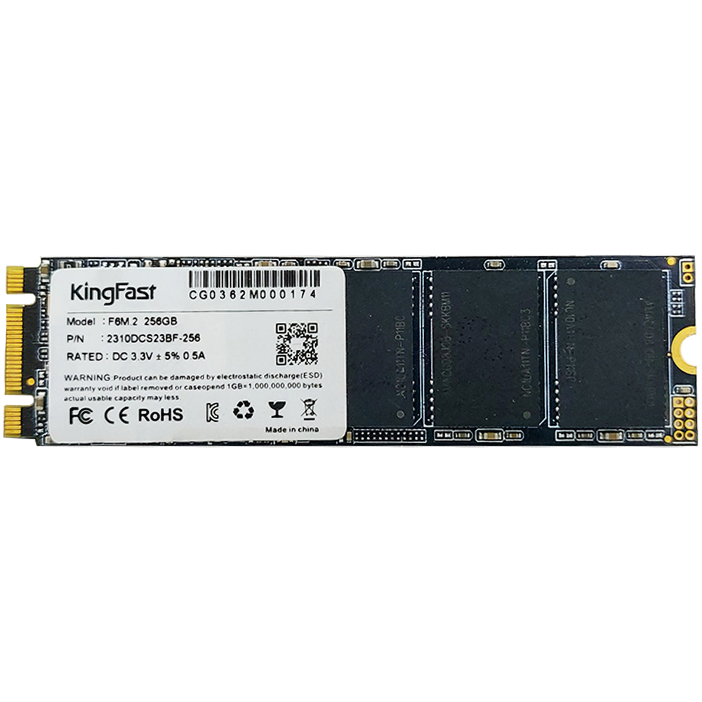 KingFast 256GB SATA M.2 SSD (Original Used)