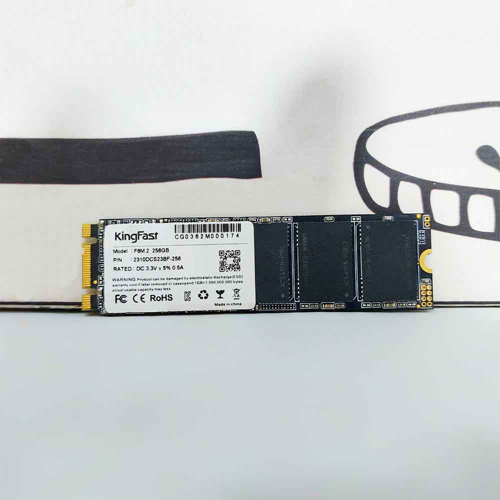 KingFast 256GB SATA M.2 SSD (Original Used)