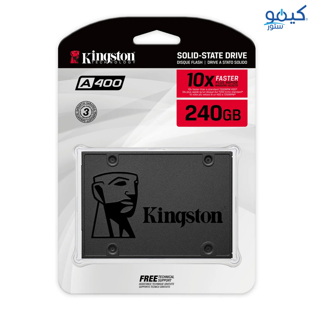 Kingston A400 240GB SATA 2.5 Inch Internal SSD (Used) (5 Months Warranty)
