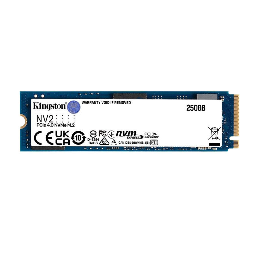 هارد درايف كينجستون 250 جيجابايت M.2 SSD NVMe PCIe (استعمال)