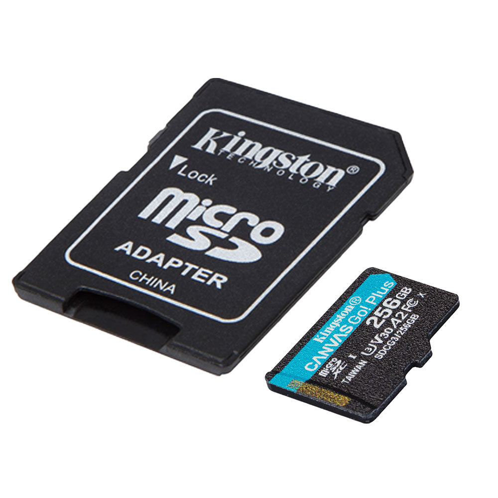 Kingston Canvas Go Plus SDCG3 Class 10 SDXC Micro SD Memory Card