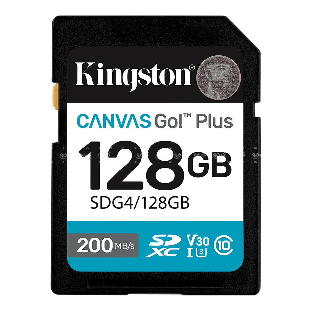 Kingston Canvas Go Plus SDG4 128GB Class 10 Micro SD Memory Card