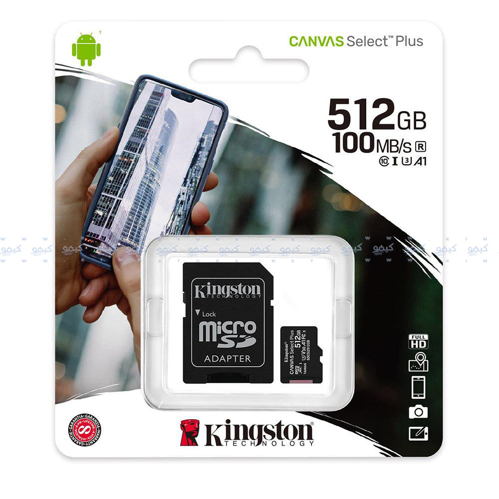 Kingston Canvas Select Plus 512GB 