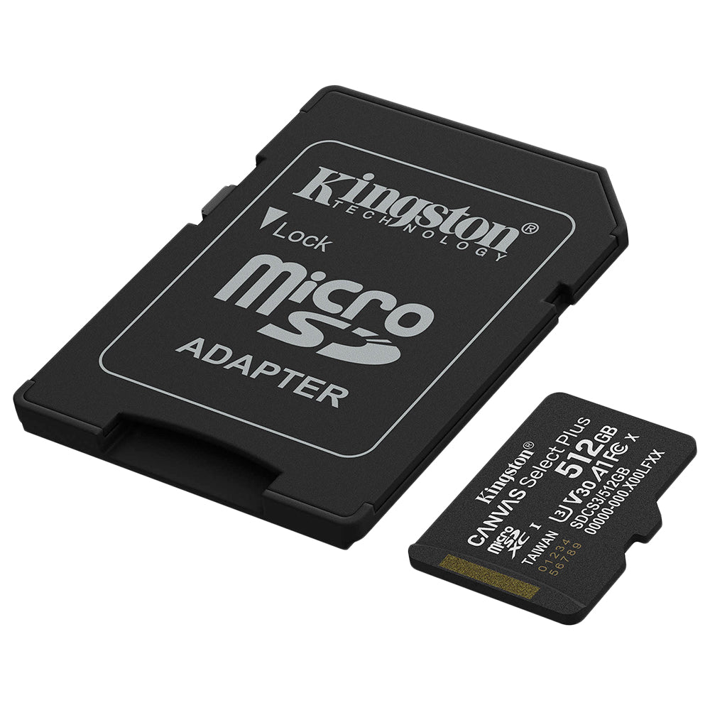 Kingston Canvas Select Plus 512GB Memory Card