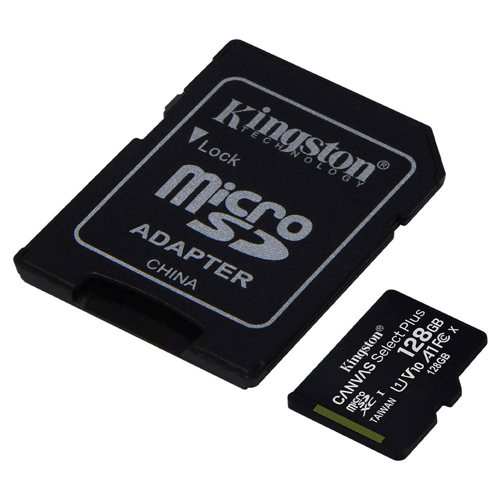 Kingston Canvas Select Plus SDCS3 128GB Class 10 Micro SD Memory Card