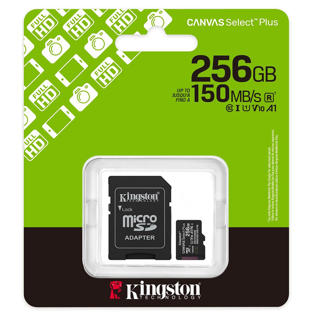 Kingston Canvas Select Plus SDCS3 256GB 