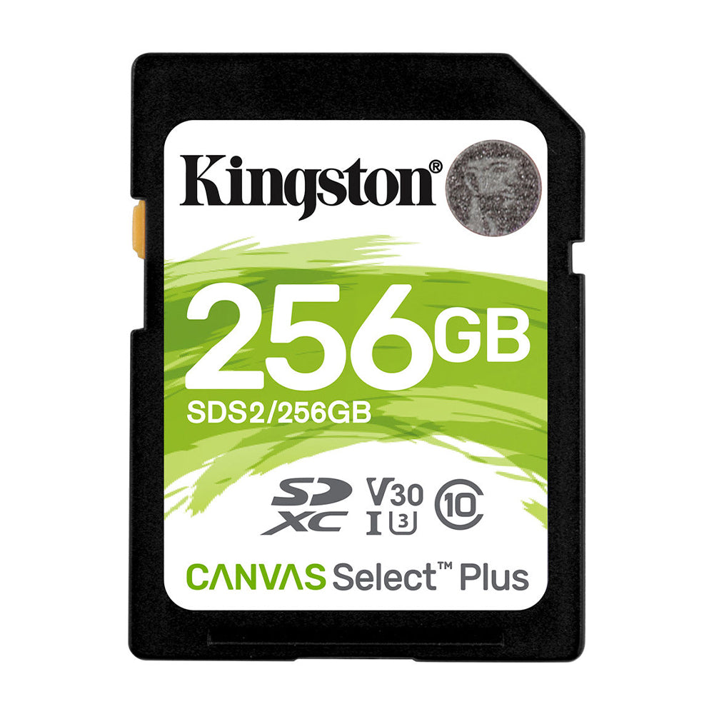Kingston Canvas Select Plus SDS2 256GB Class 10 SDXC Memory Card