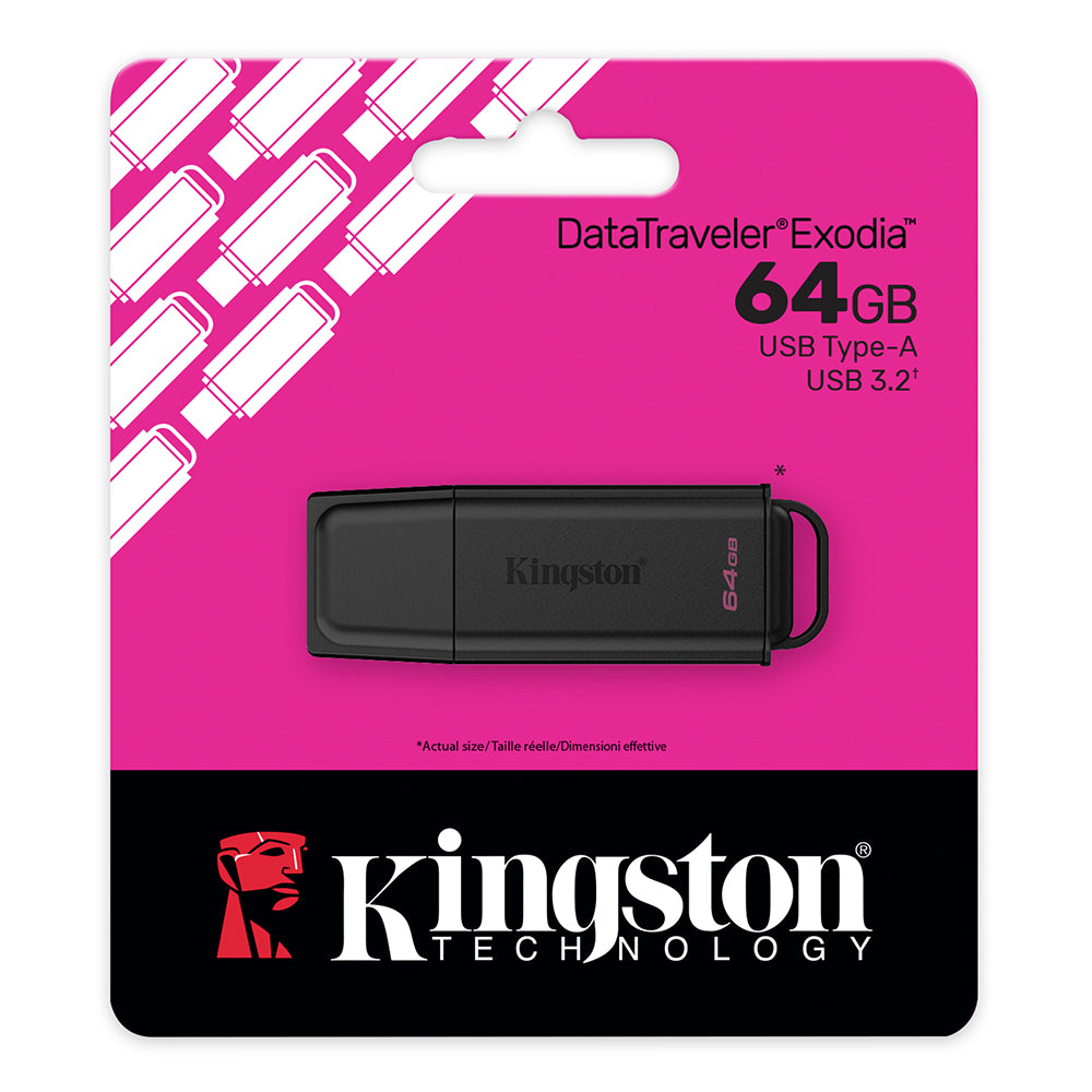 Kingston DataTraveler Exodia DTXG2 64GB USB 3.2 Flash Memory