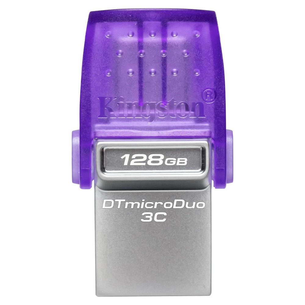Kingston DataTraveler microDuo 3C 128GB Type-C & USB 3.2 Flash Memory