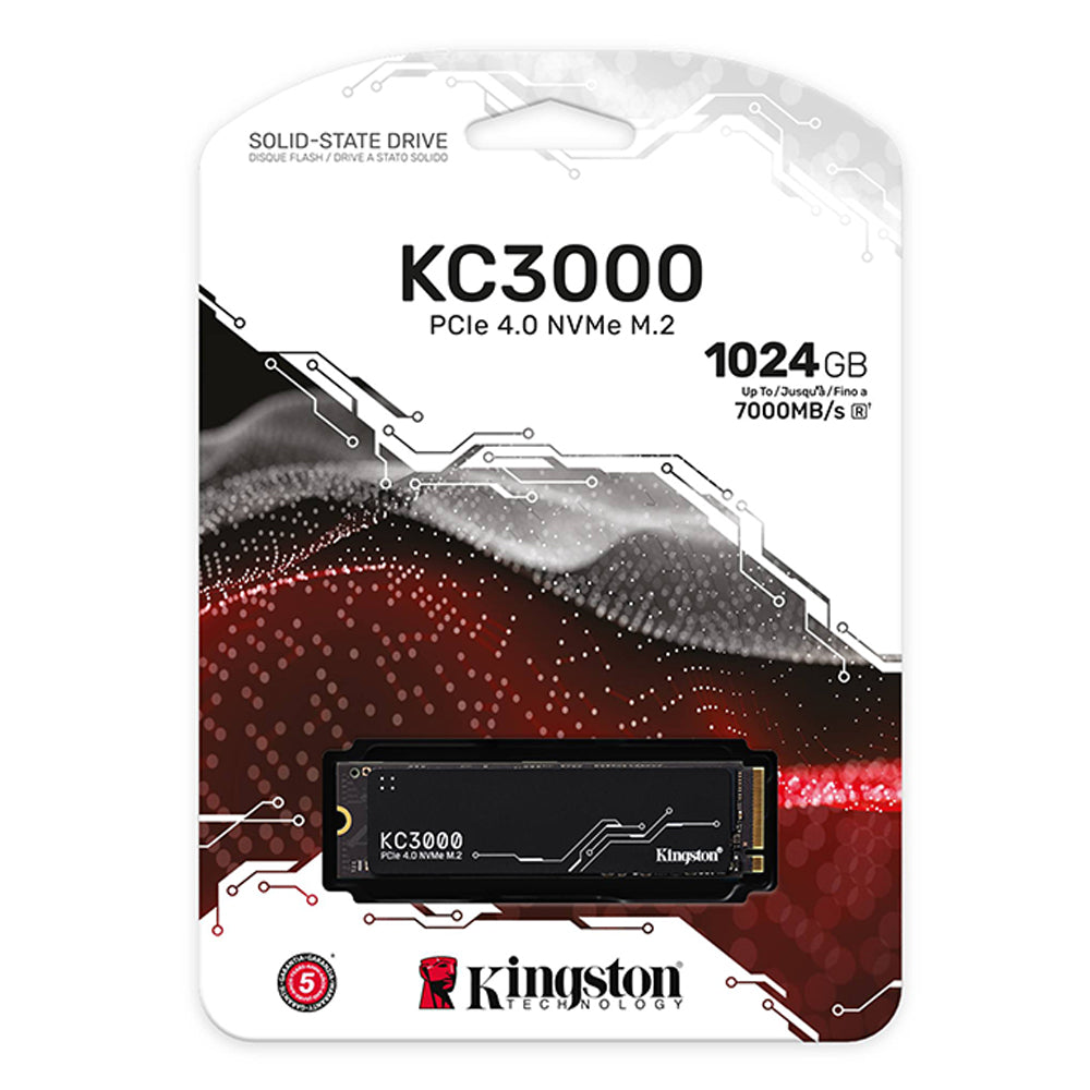 Kingston KC3000 1024GB NVMe PCIe M.2 SSD