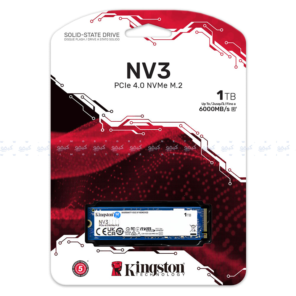 Kingston NV3 1TB NVMe PCIe