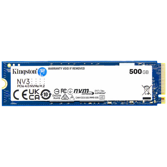 Kingston NV3 500GB NVMe PCIe M.2 SSD