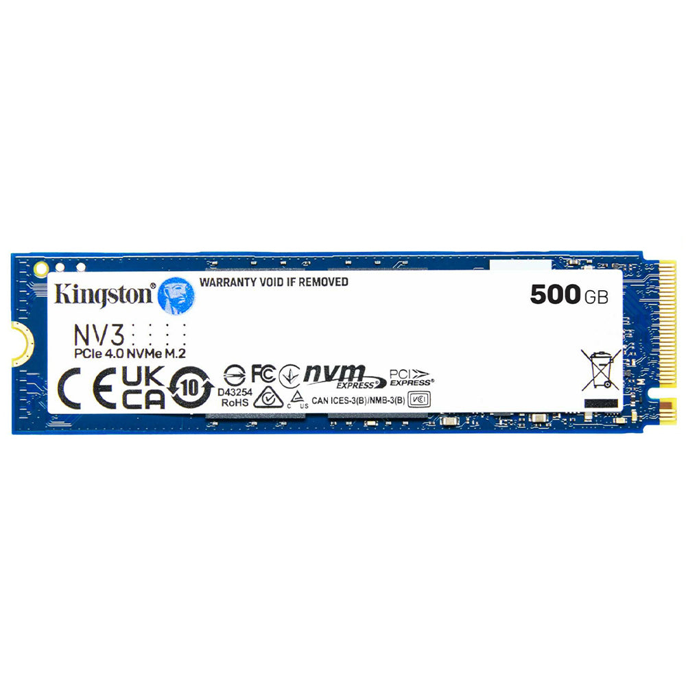 هارد درايف M.2 SSD كينجستون 500 جيجابايت NV3 NVMe PCIe (أوبن بوكس)