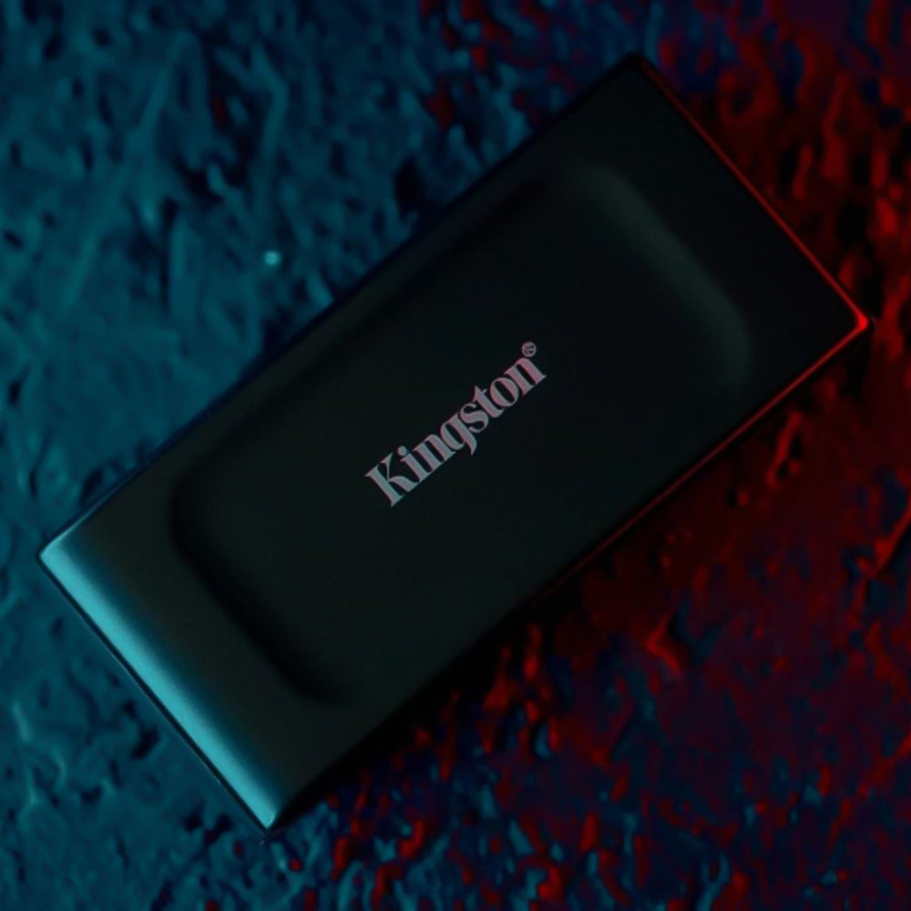 هارد درايف SSD خارجي متنقل كينجستون 1 تيرابايت XS1000 - اسود