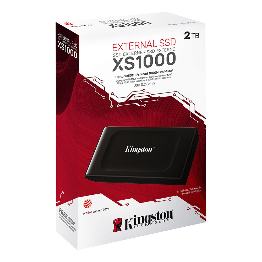 هارد درايف SSD خارجي متنقل كينجستون 2 تيرابايت XS1000 