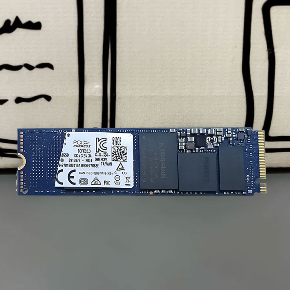 هارد درايف كينجستون 512 جيجابايت M.2 NVME للكمبيوتر واللاب توب (استعمال خارج)