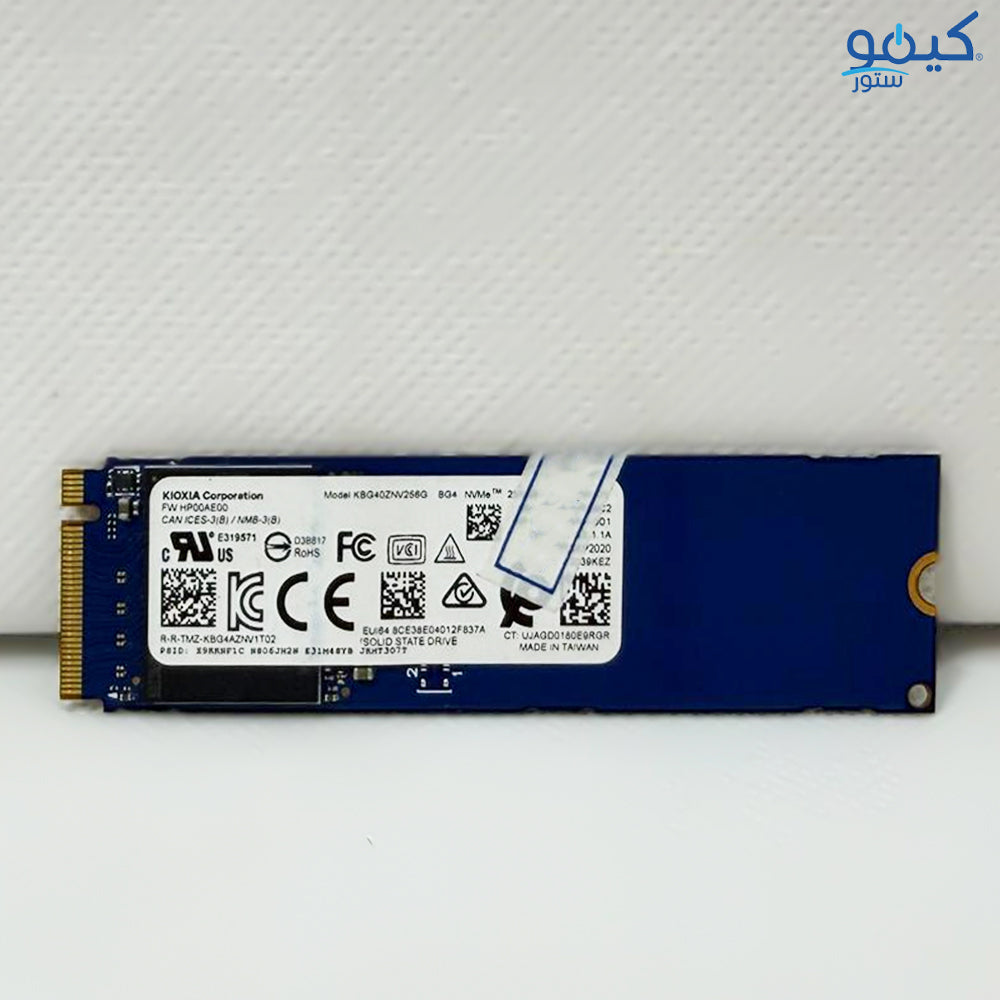 Kioxia KBG40ZNV 256GB NVMe 2280 PCIe M.2 SSD (Original Used)