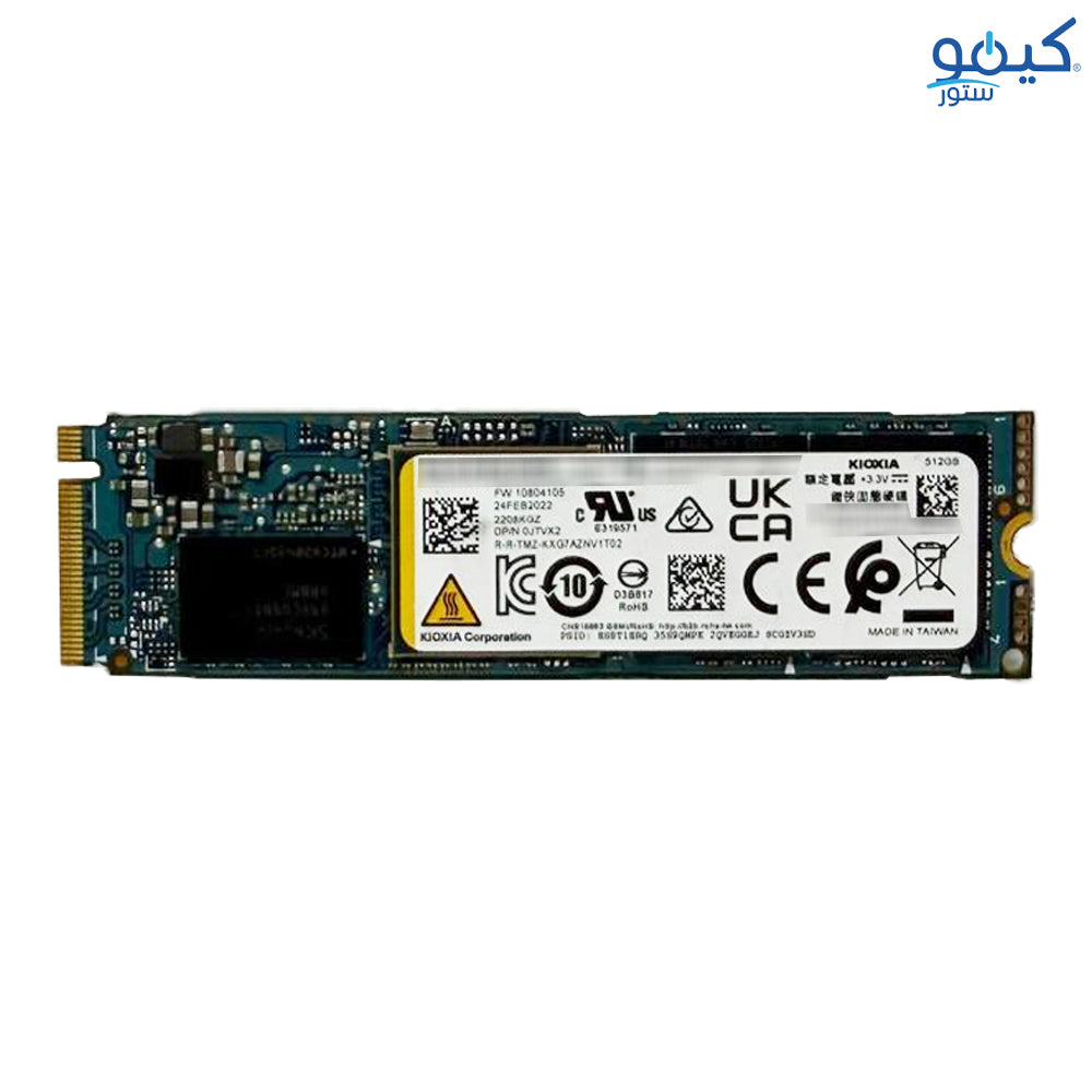 Kioxia KXG70ZNV512G 512GB NVMe PCIe M.2 SSD 2280 (Original Used)