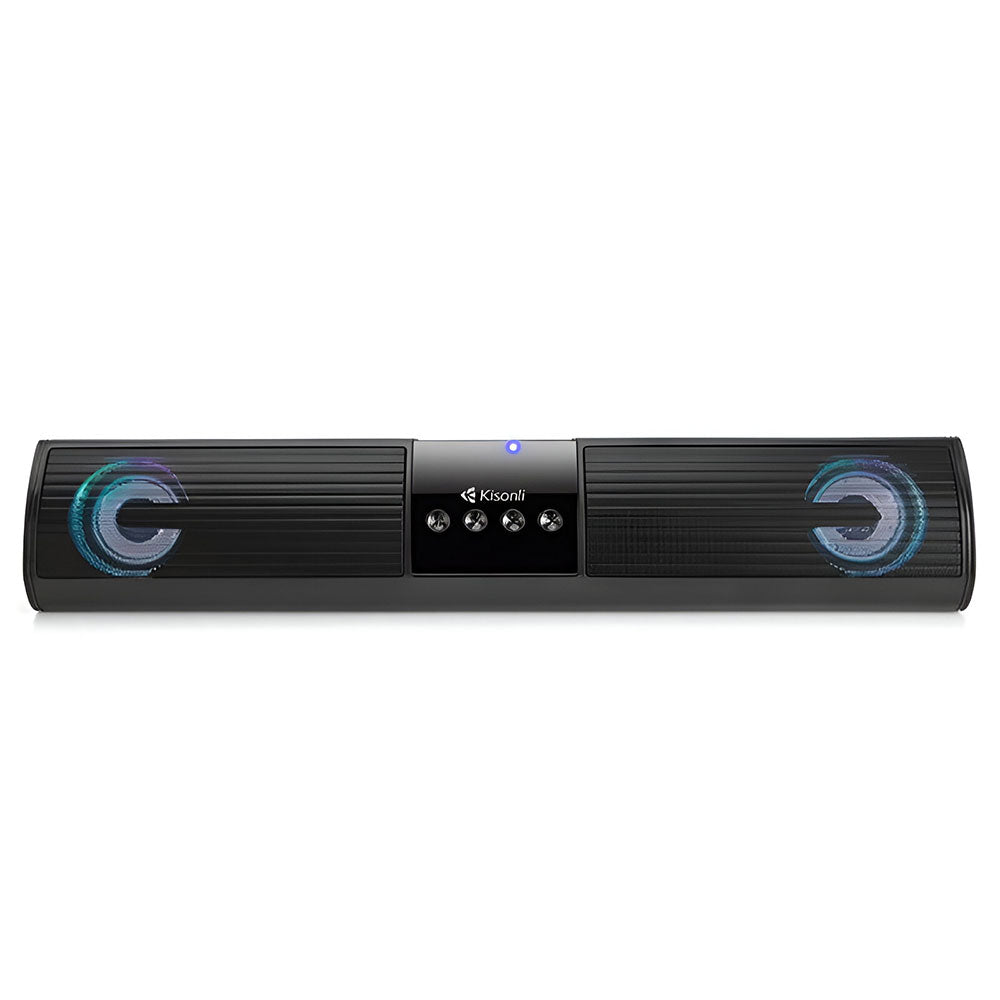 Kisonli LED-907 Portable Bluetooth Speaker 1.0 - Black