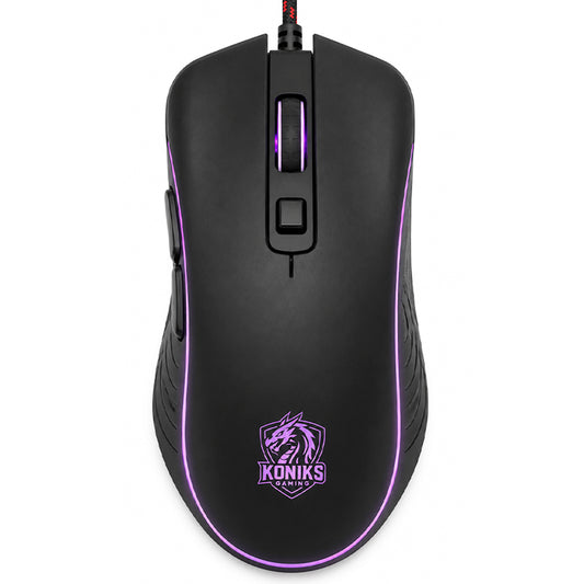 ماوس  كونيكس سلكي RGB جيمنج 7200 نقطة في البوصة GM330