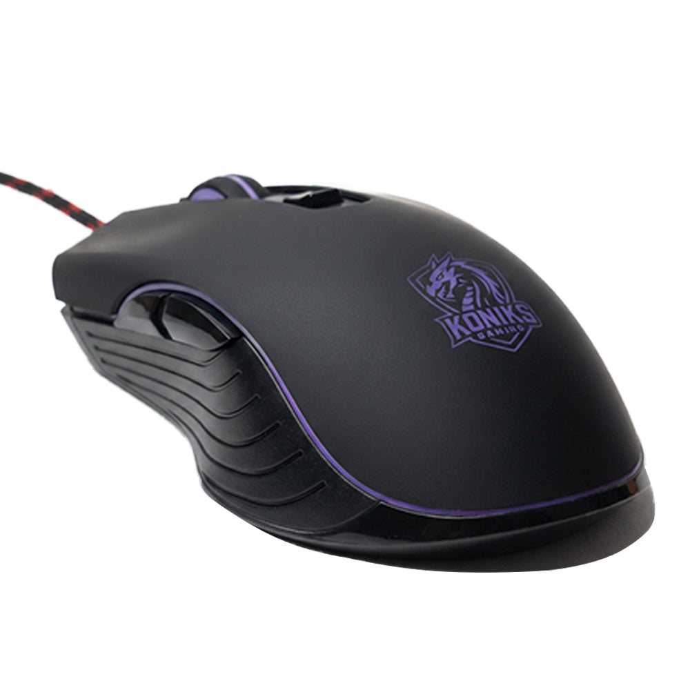 ماوس  كونيكس سلكي RGB جيمنج 7200 نقطة في البوصة GM330