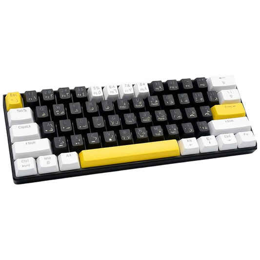 Koniks GMK-236 Blue Switch Wired RGB Gaming Keyboard English & Arabic