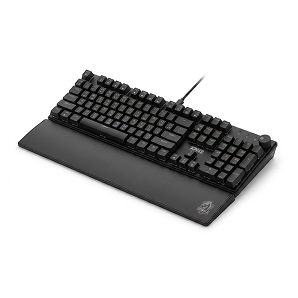 كيبورد كونيكس سلكي RGB جيمنج سويتش أزرق إنجليزي وعربي GMK-249