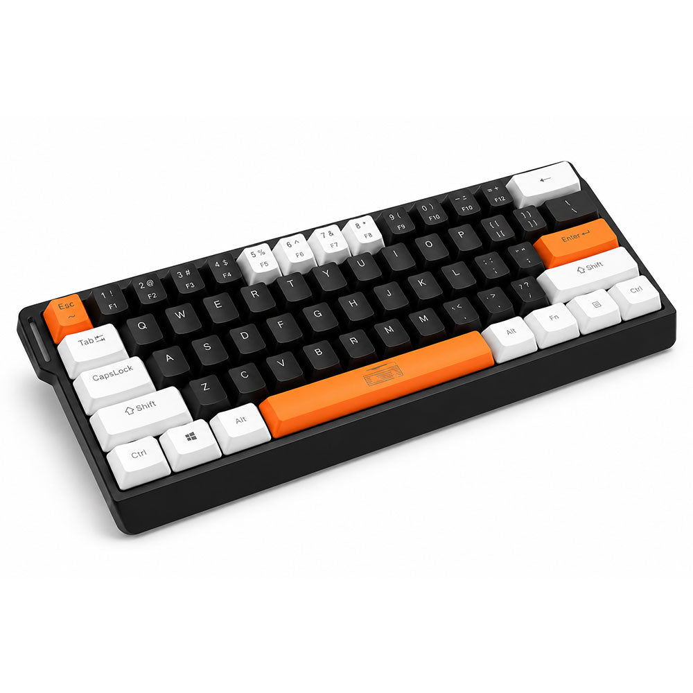 Koniks GMK-311A Blue Switch Triple Mode Bluetooth Wireless & Wired RGB Gaming Keyboard English & Arabic