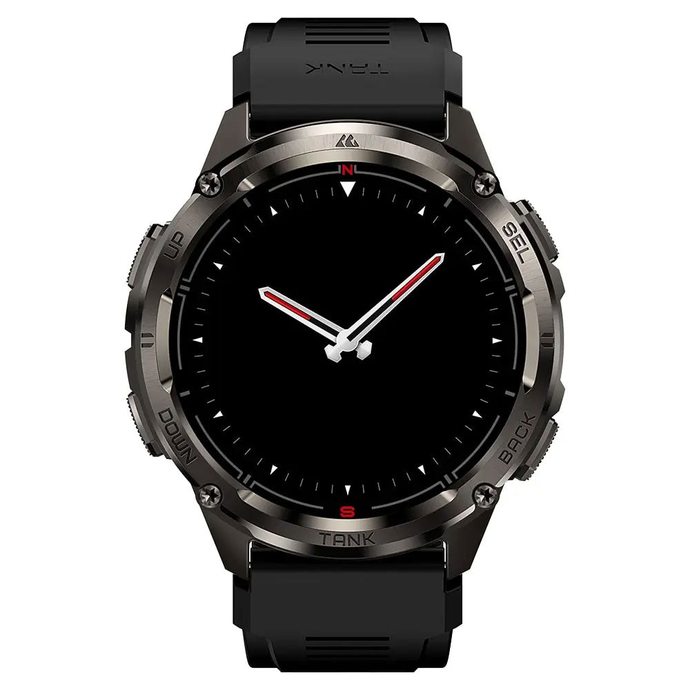 ساعة سمارت كوسبيت Tank T3 Ultra 2 (إصدار خاص) هيكل ستانلس ستيل اسود مع 