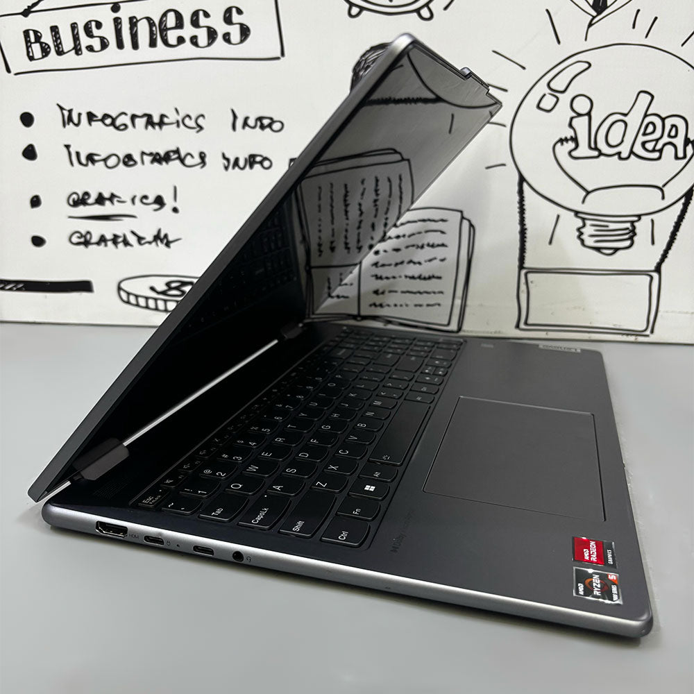 Lenovo Yoga 7 16ARP8 2in1 Laptop (AMD Ryzen 5 7535U - 8GB DDR5 - M.2 512GB - AMD Radeon Graphics - 16.0 Inch FHD Touchscreen - Cam) Original Used