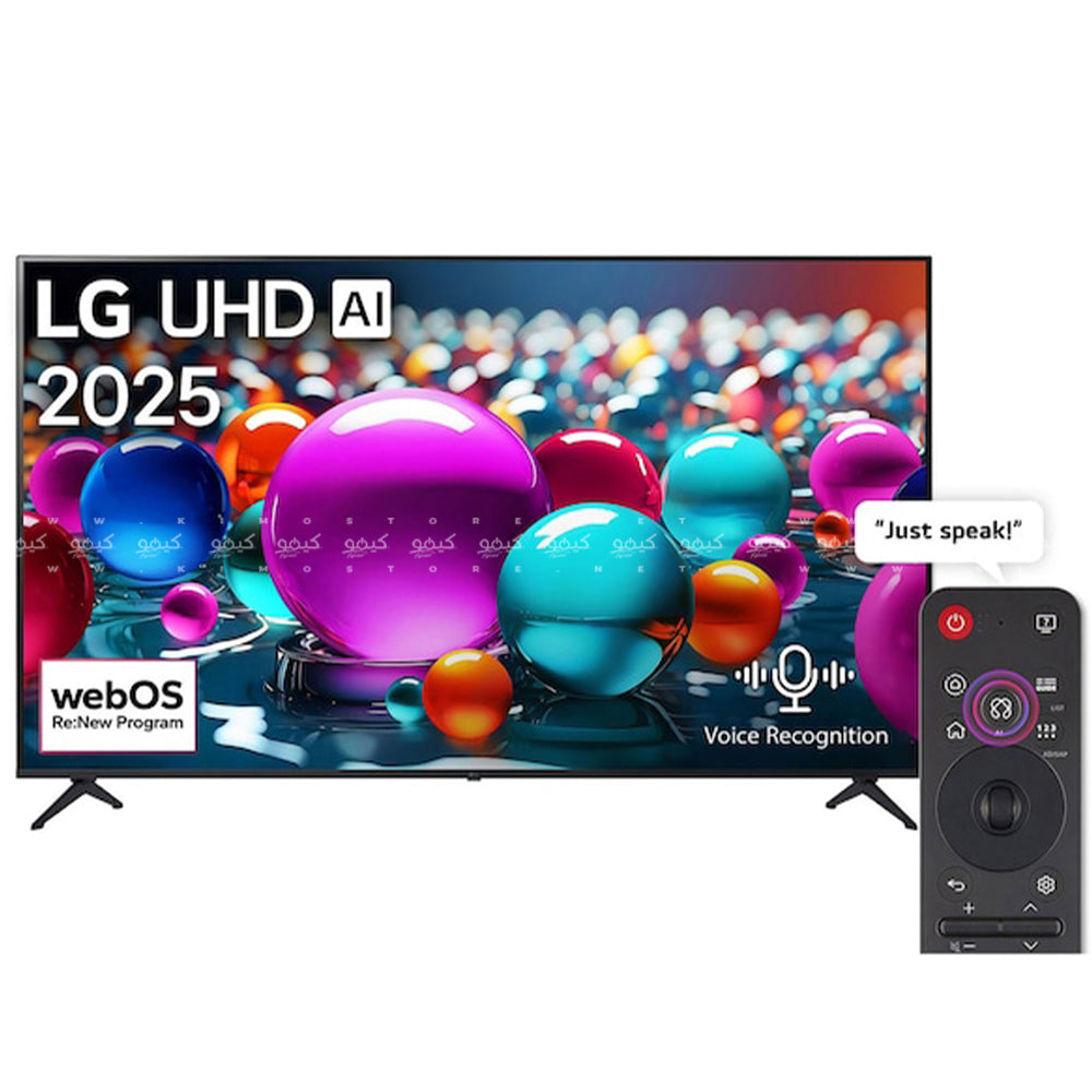 تليفزيون ال جي سمارت مع ريسيفر داخلي 55 بوصة UA85 55UA85006LA 4K + ريموت ماجيك AI 