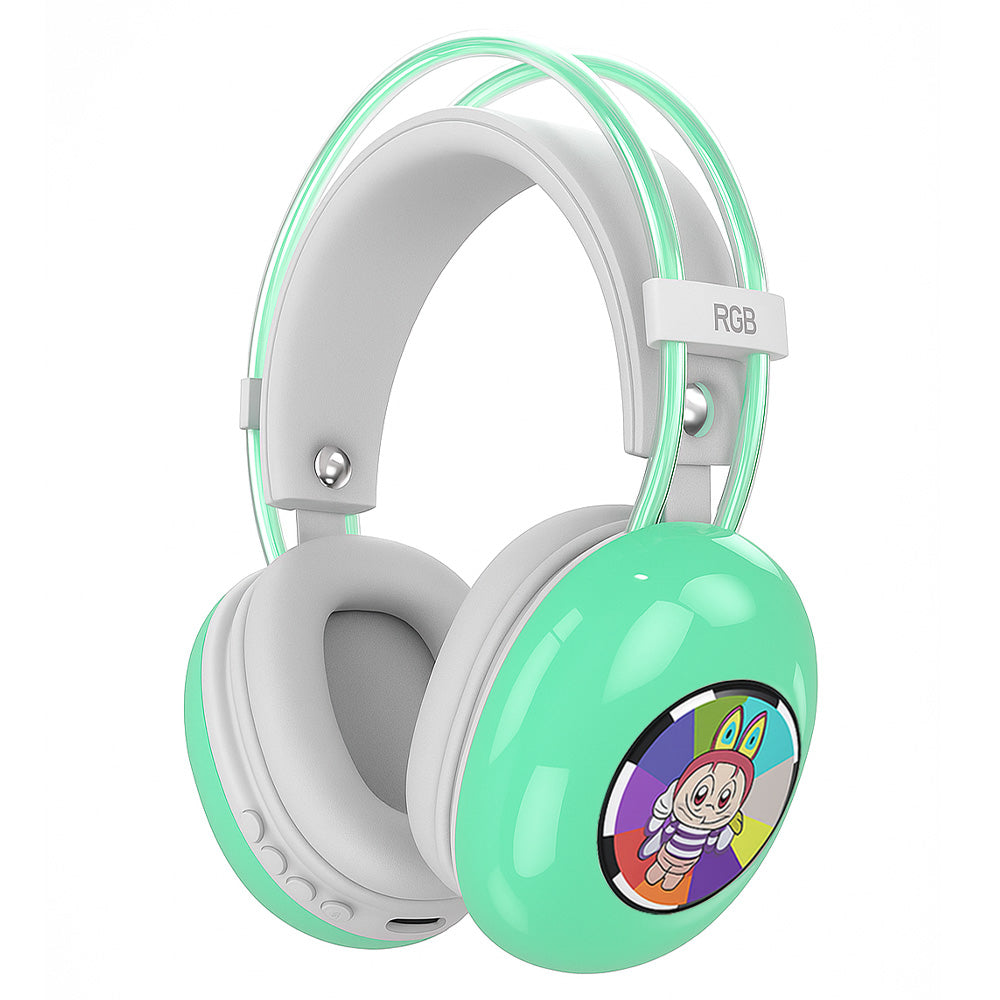سماعة رأس بلوتوث RGB لابوبو AH-980G