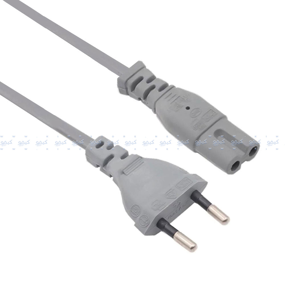Laptop Power Cable 2 pin 1.5m