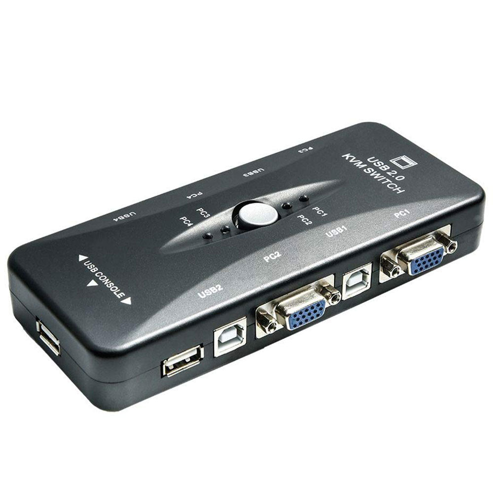 Lava KVM-41UR KVM Switch 4 Port