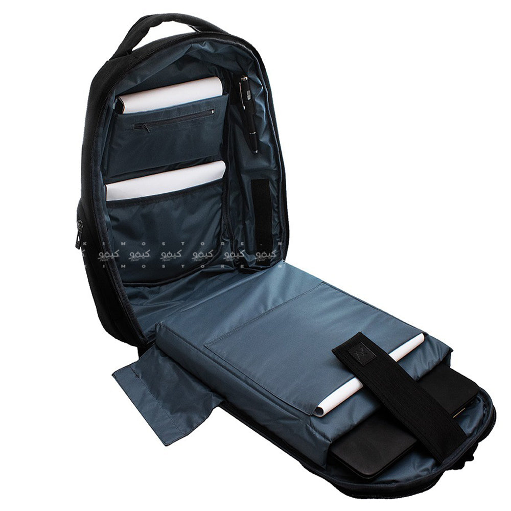 Lavvento BG04B Laptop Backpack - Black