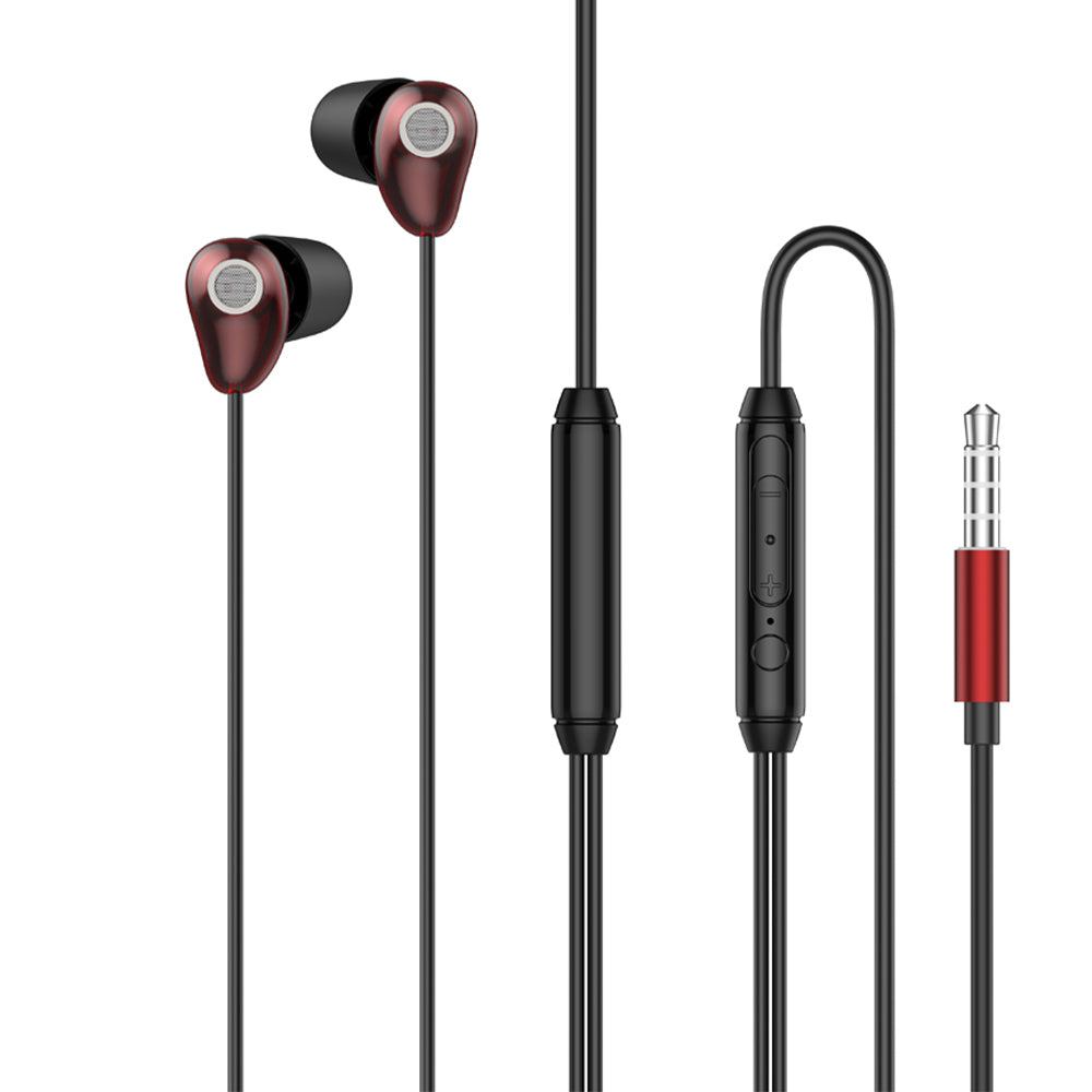 سماعة أذن سلكية لافينتو HP66R - أحمر