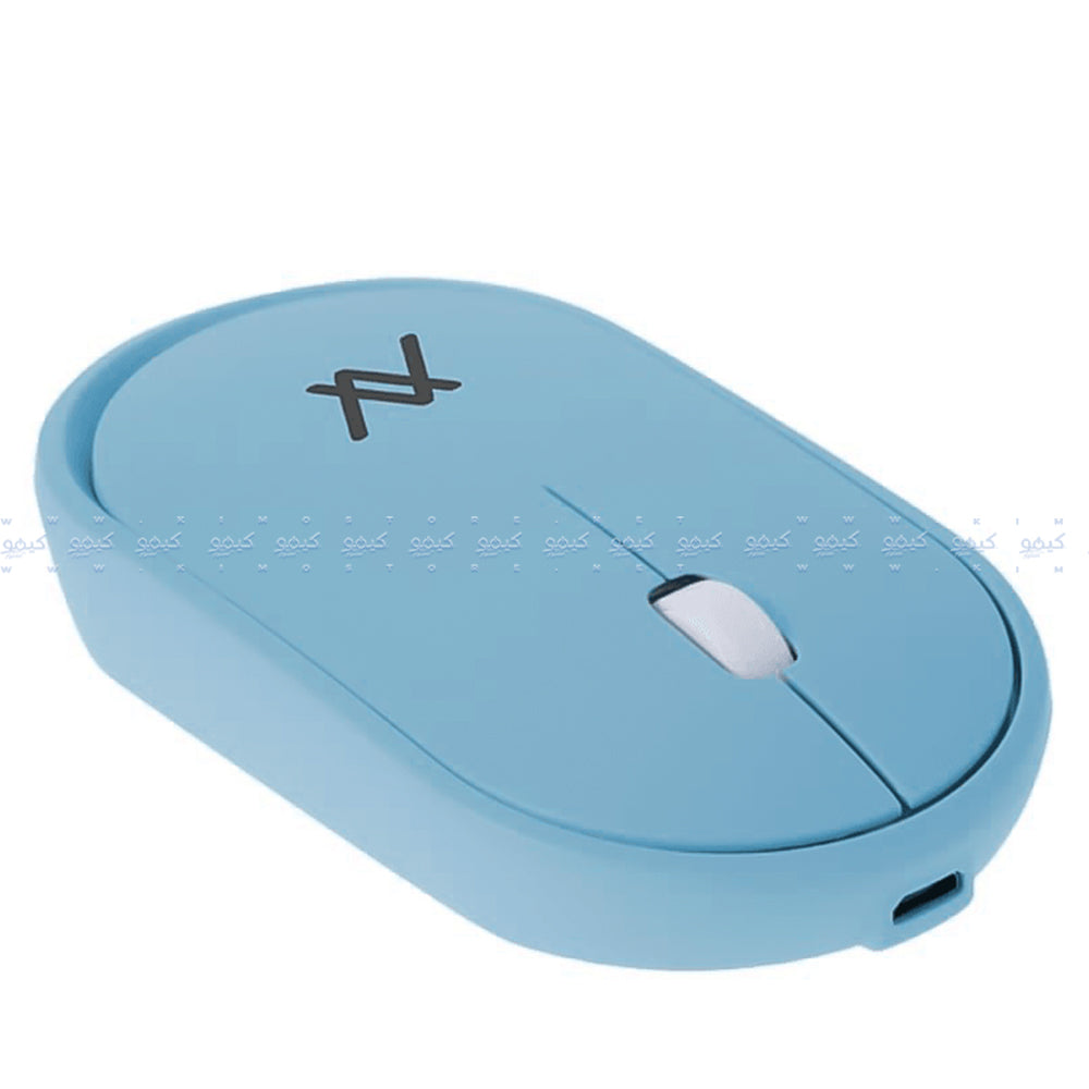 ماوس لافينتو لاسلكي بلوتوث قابل للشحن ثنائي الوضع 1200 نقطة فى البوصة MO18L - ازرق