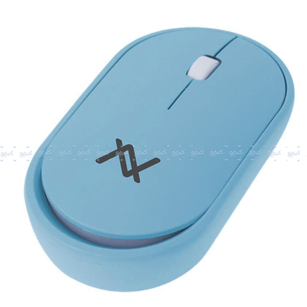 ماوس لافينتو لاسلكي بلوتوث قابل للشحن ثنائي الوضع 1200 نقطة فى البوصة MO18L - ازرق