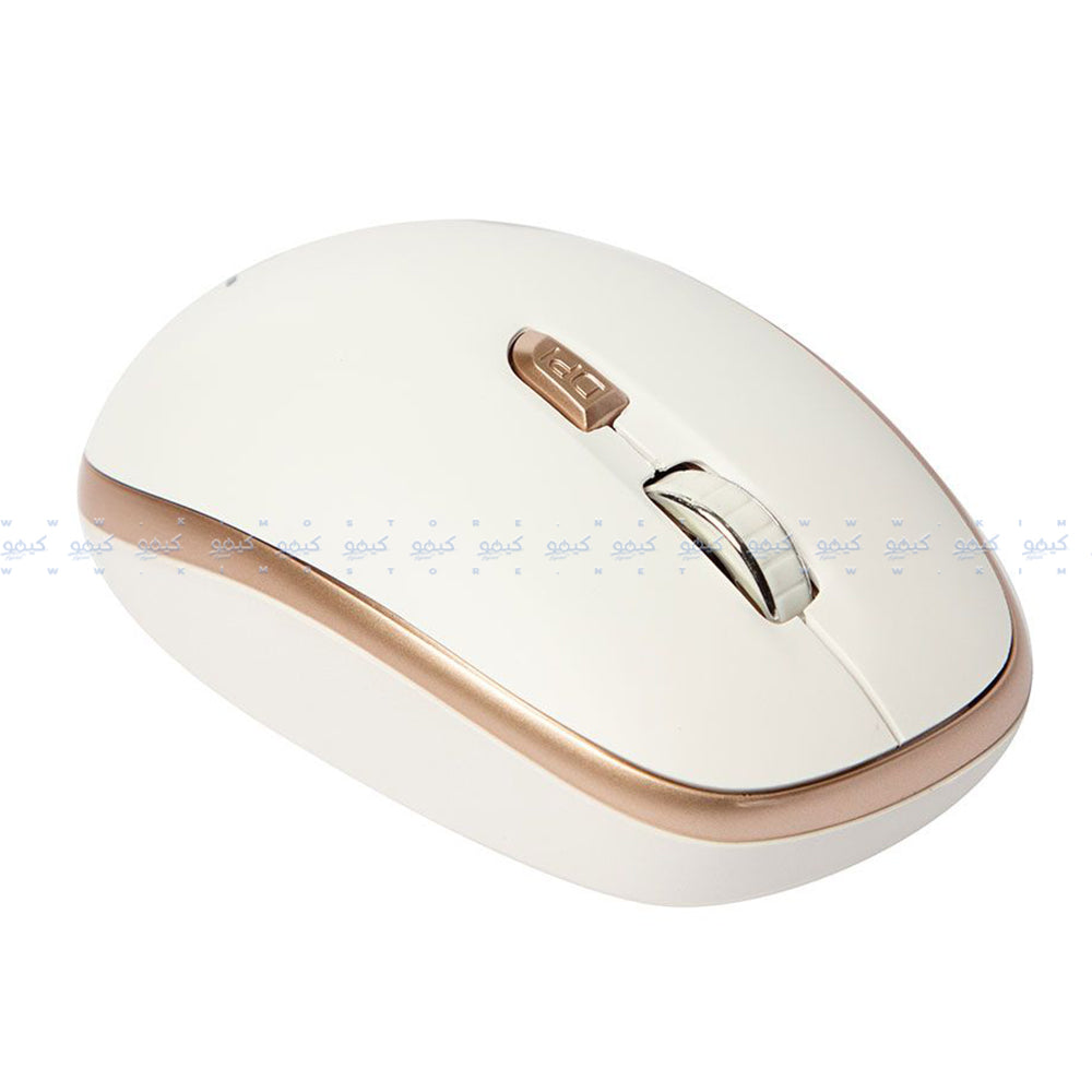 ماوس لافينتو  لاسلكي 1600 نقطة فى البوصة MO34W - ابيض