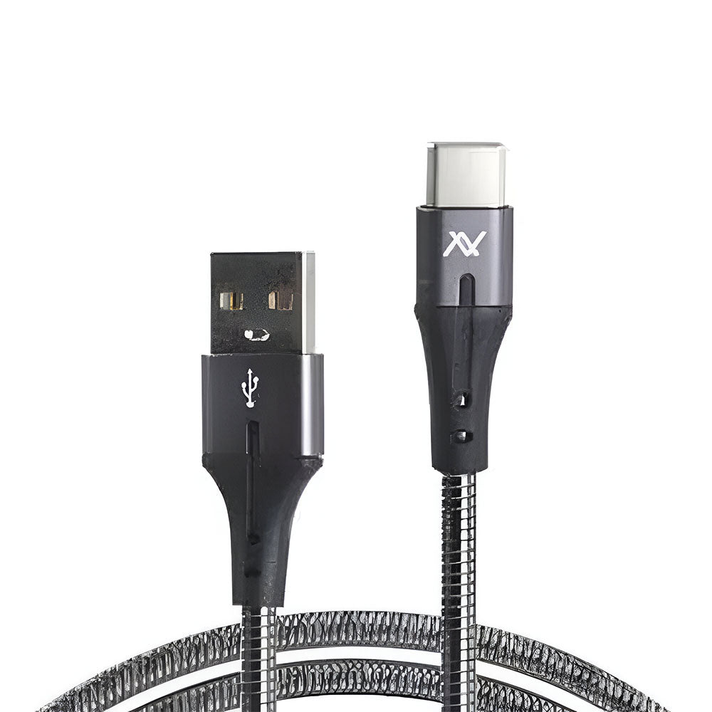Lavvento MP034 USB To Type-C Cable 2.1A 1m - Black